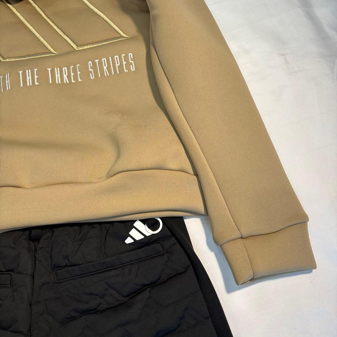 専用様…未使用adidas ダンボールニットフーディー　キルティングハーフパンツ