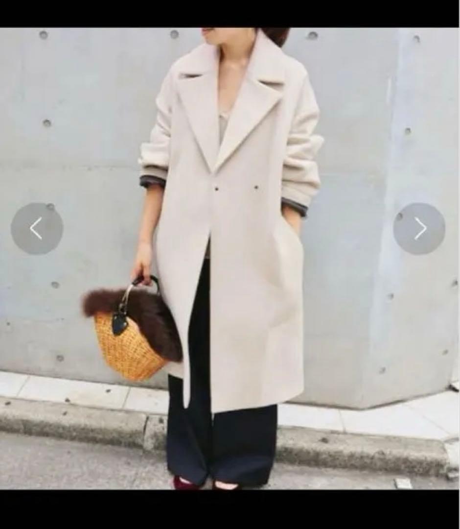 IENAイエナ MANTECO ロング オーバー チェスターコート