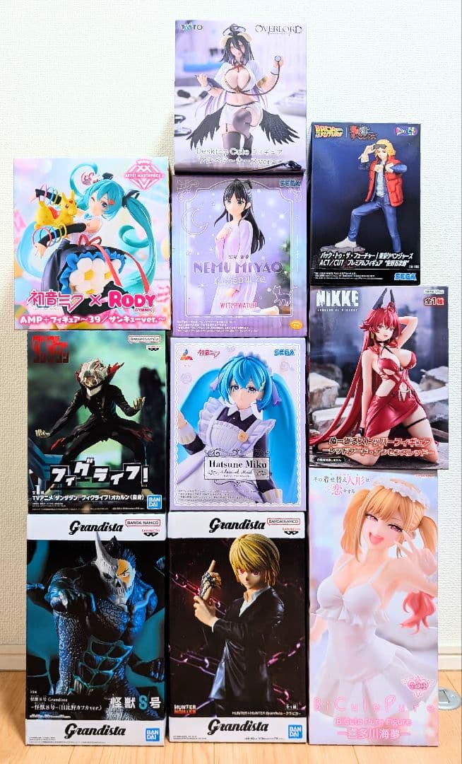 【初音ミク/オカルン/キルア/東リベ他】プライズ10体セットまとめ売り