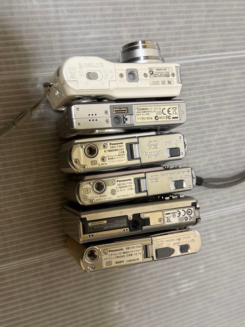 デジタルカメラ 6台　ジャンク