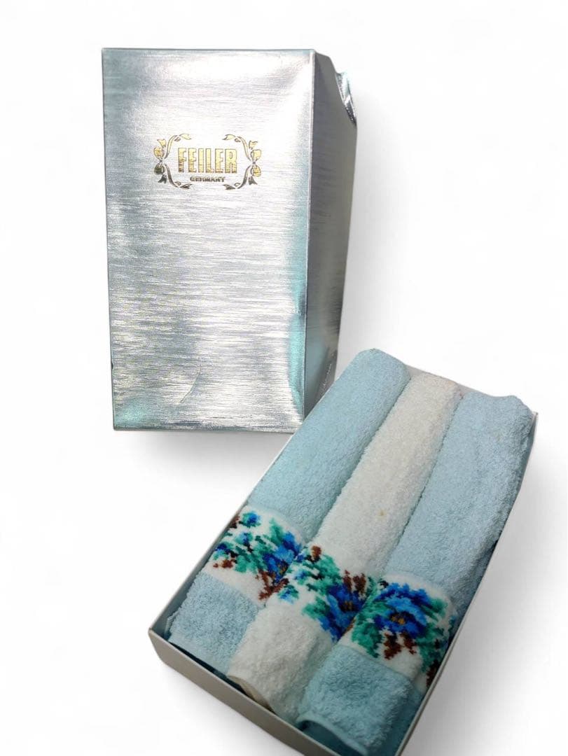FEILER 　フェイラー　フェイスタオル3枚セット