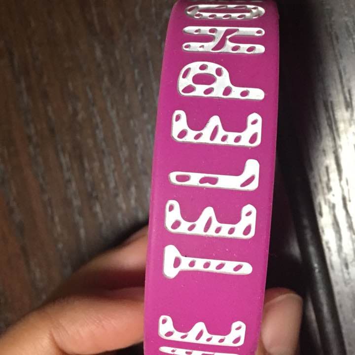 ★売り切れました★the telephones ラバーバンド パープル★