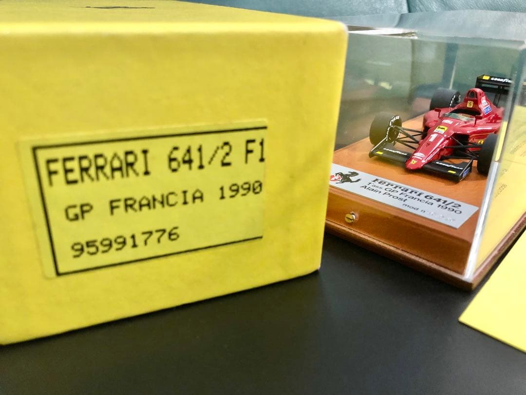 ★絶版レア！￼1/43 ￼フェラーリ￼ 641/2 F1 プロスト￼ 1990