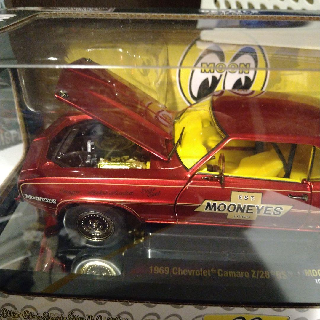m2マシーン 1/24 ムーンアイズ シボレー カマロ チェイスカー　希少!!