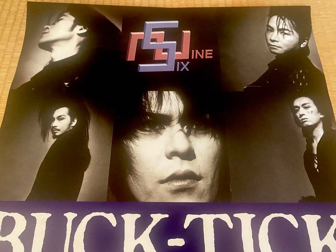 【新品】 BUCK-TICK オフィシャルツアーグッズ ポスター バクチク