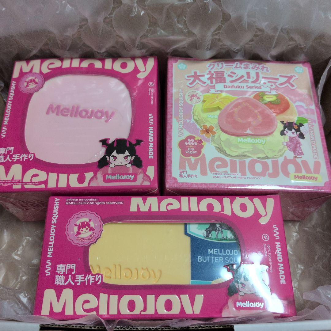 Mellojoy メロジョイ 贅沢スフレ ストロベリー バター 大福 ３点セット