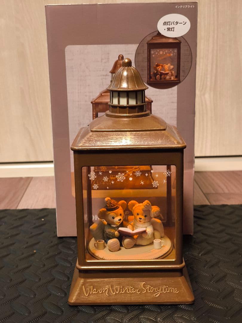 【美品!】ダッフィー＆シェリーメイ ウォームウィンター ストーリータイム ライト