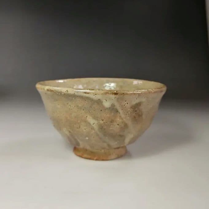 イ360 茶碗『萩焼　江月』『堀内宗完（兼中斎）銘　千代の友　極箱』抹茶碗茶道具