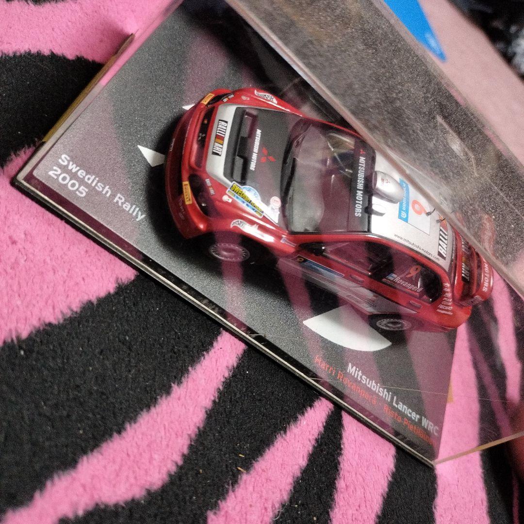 ミニカー Mitsubishi Lancer WRC Swedish Rally 2005