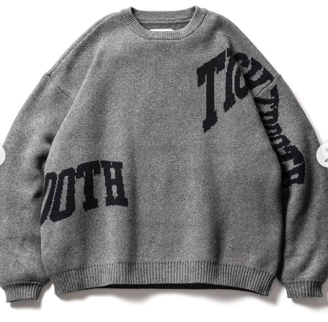 tightbooth ACID LOGO KNIT SWEATER 新品Lサイズ