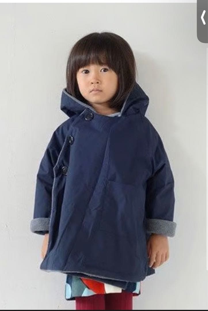 マキエmakie コート ネイビー　6y