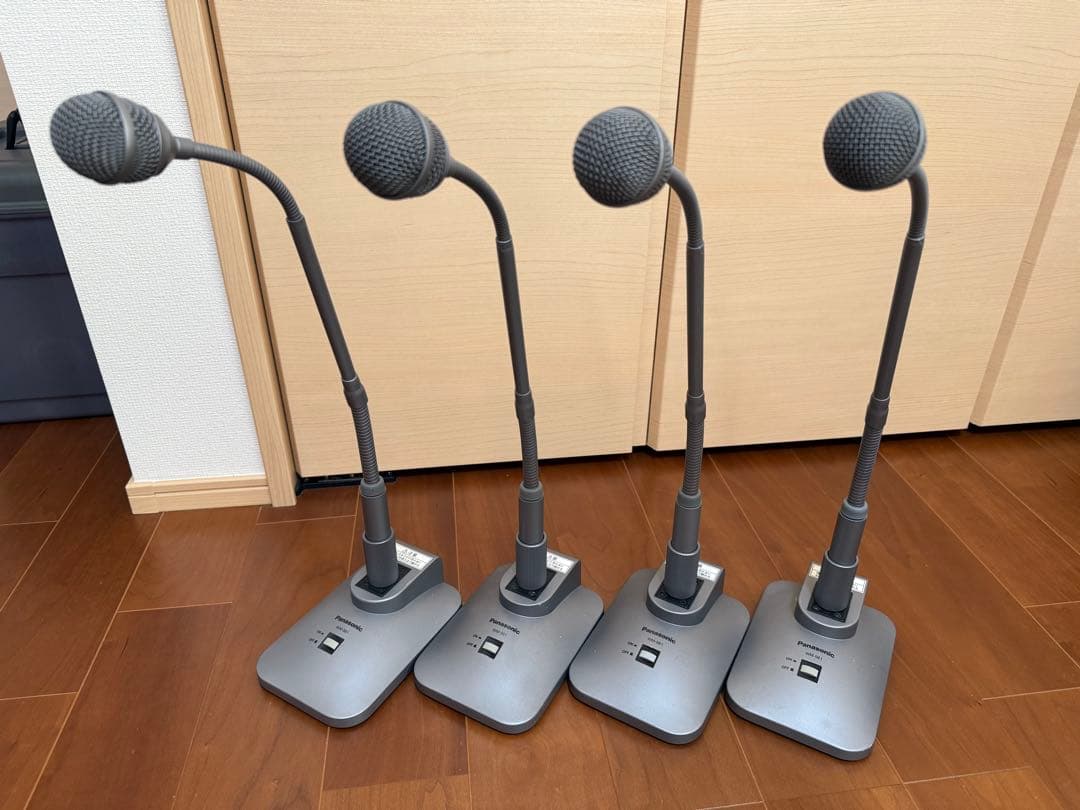Panasonic ダイナミックマイクロホン WM-561 4本セット