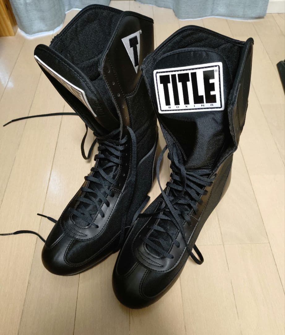 TITLEボクシング　ハイカットシューズ　USサイズ10（箱付き）