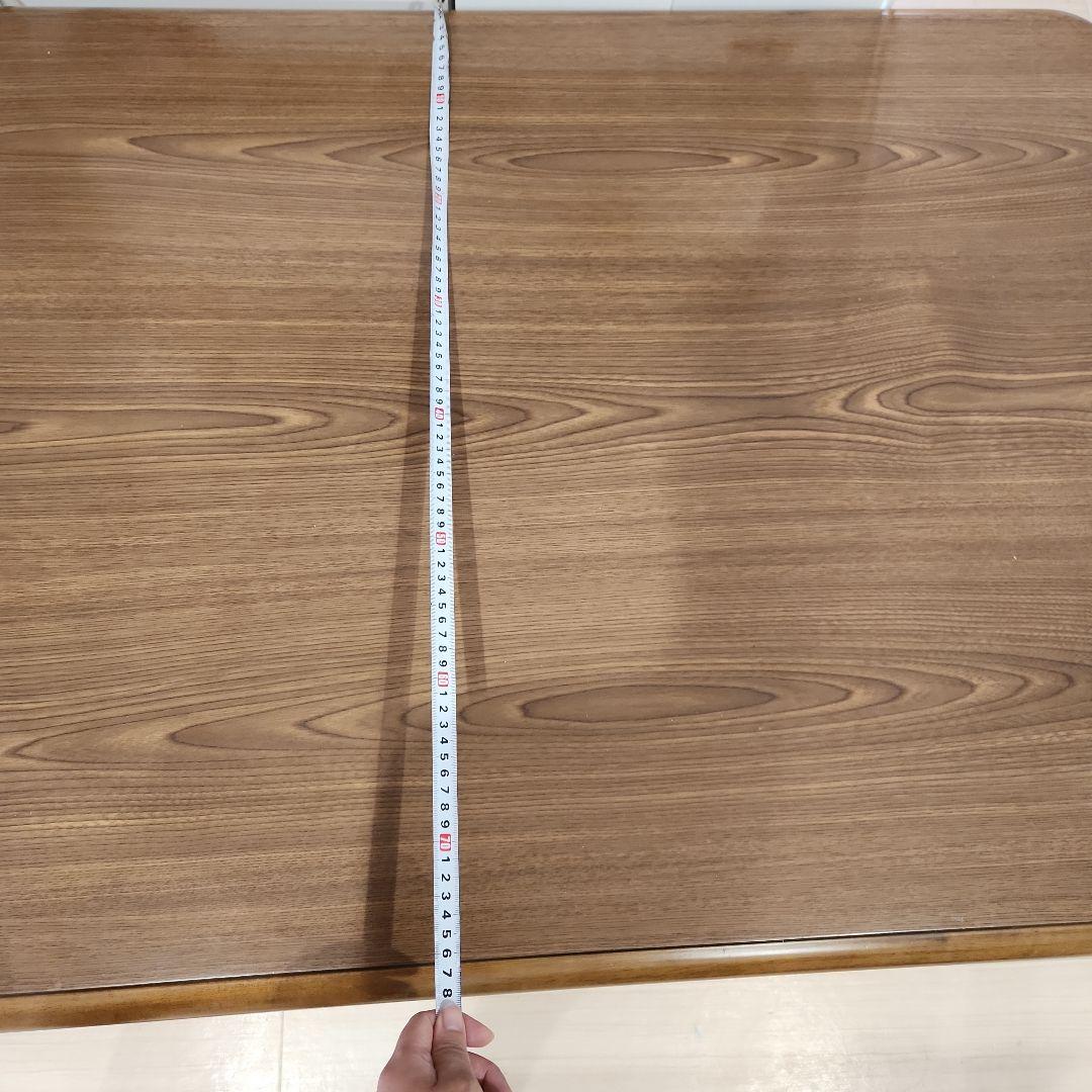 木製ブラウンこたつ約1200×800×400