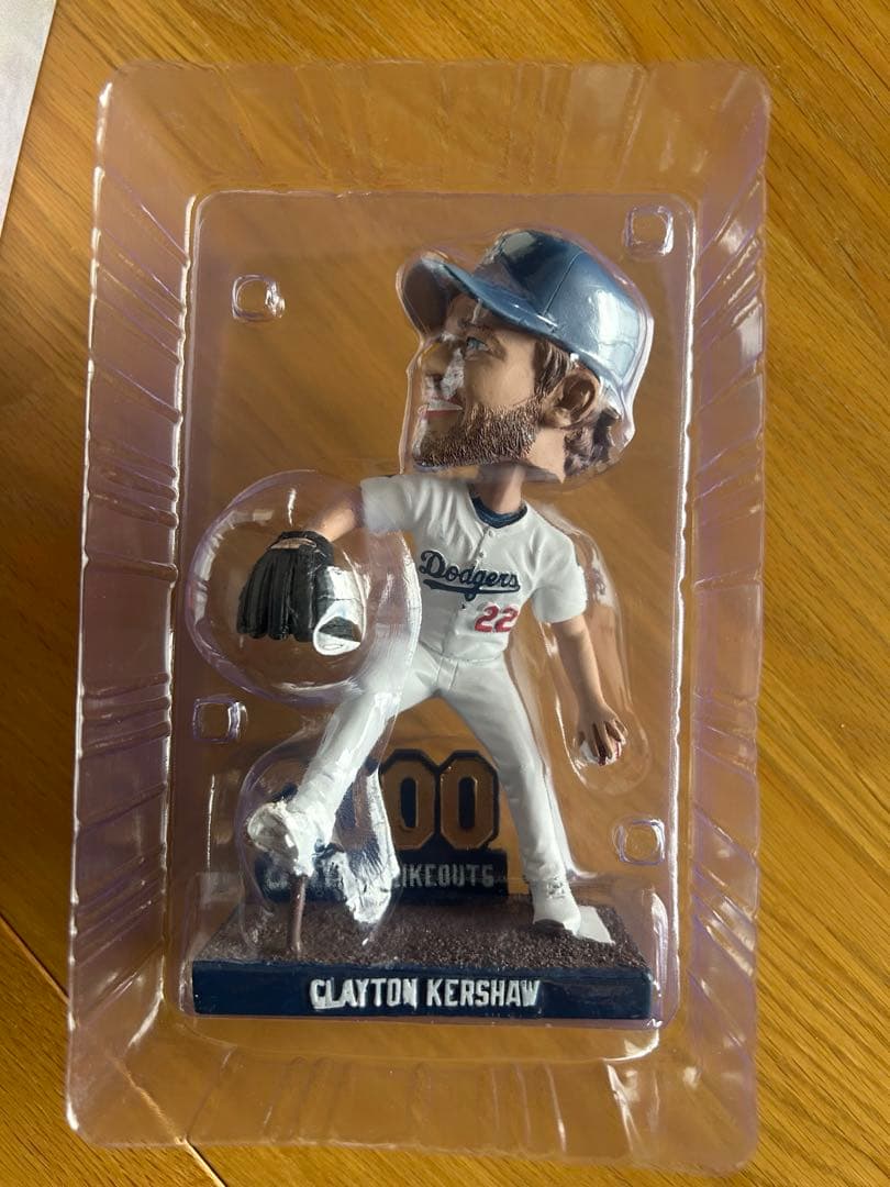 クレイトン・カーショウ ボブルヘッド 2000奪三振記念①