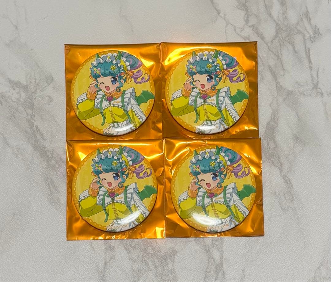 プリパラ ハートデビデビパーティー ハートデビパ 缶バッジ 缶バ ぴのん