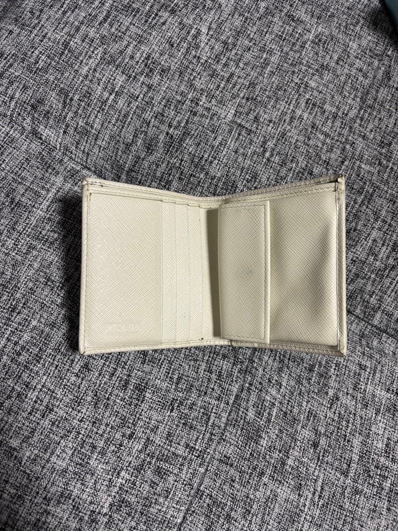 PRADA 二つ折り財布 合成皮革