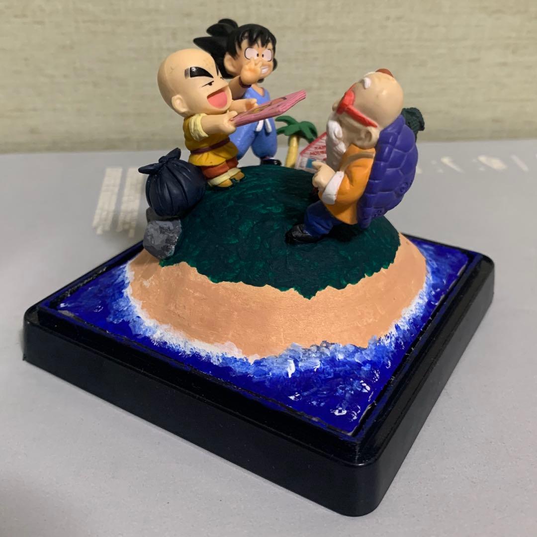 ドラゴンボール　亀仙人　孫悟空　クリリン　カメハウス　フィギュア