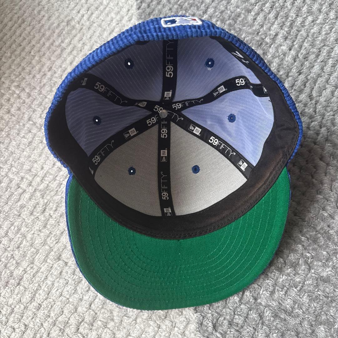 ⭐️菅田将暉着用！ニューエラ　メッツ　キャップ　コーデュロイ　帽子　レア　MLB