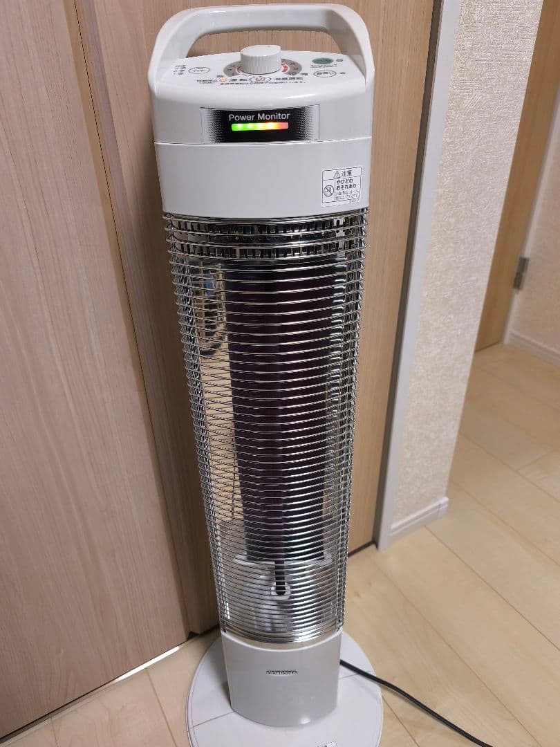 【美品】DH-916R(W)コロナ 遠赤外線電気ストーブ