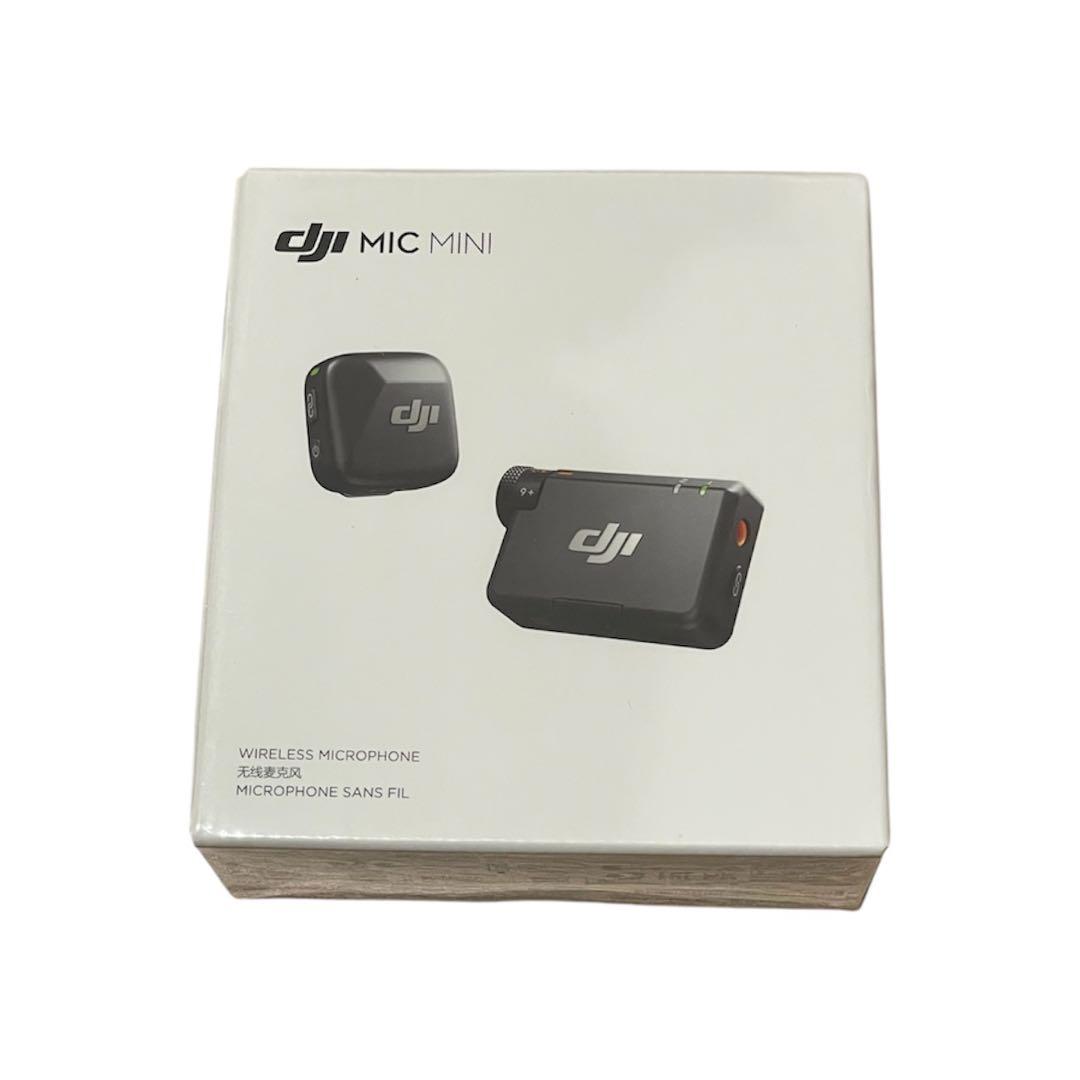 DJI Mic Mini ワイヤレスマイク 1TX+1RX 新品未使用・未開封