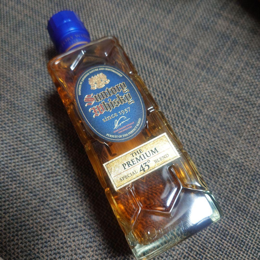 希少 終売品 サントリーウイスキー プレミアム 角瓶 300ml 43% 未開栓