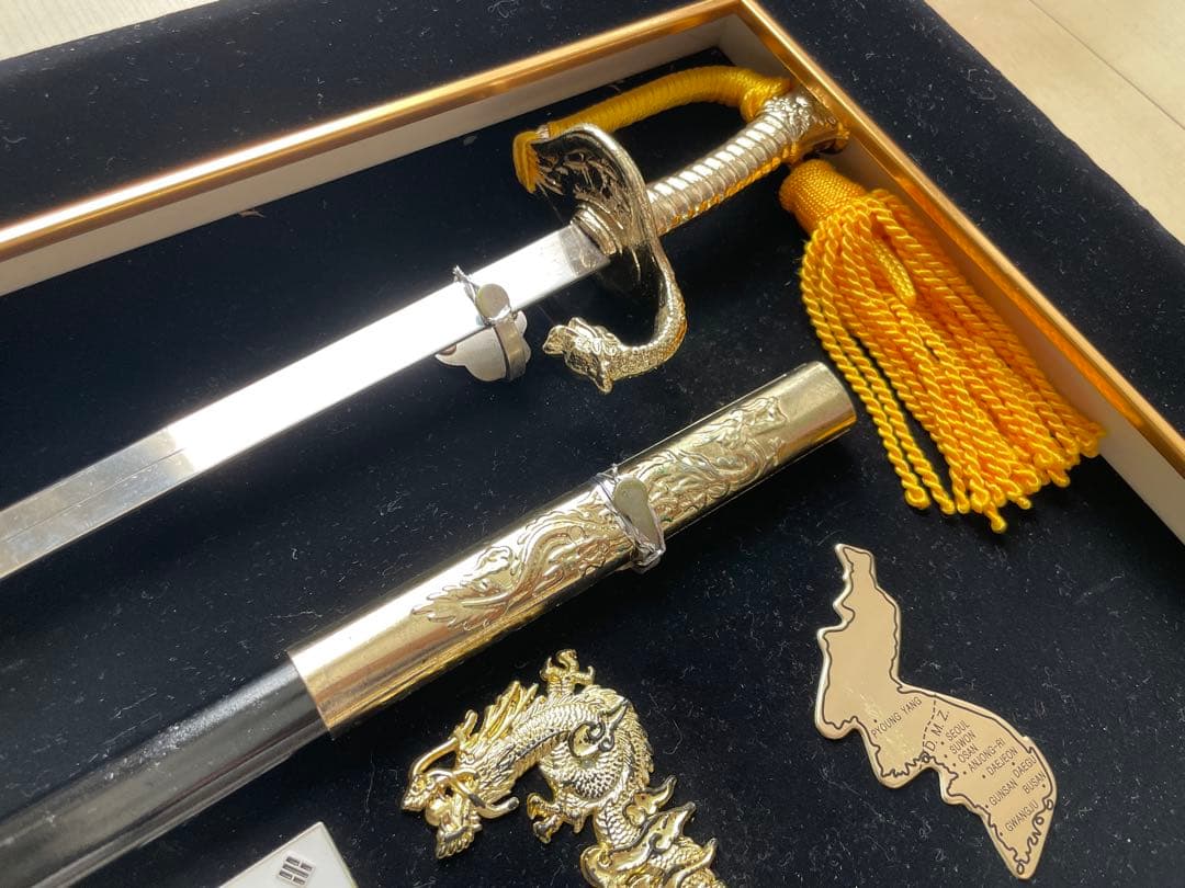 米空軍 USAF 記念品 セレモニアルソード シャドーボックス