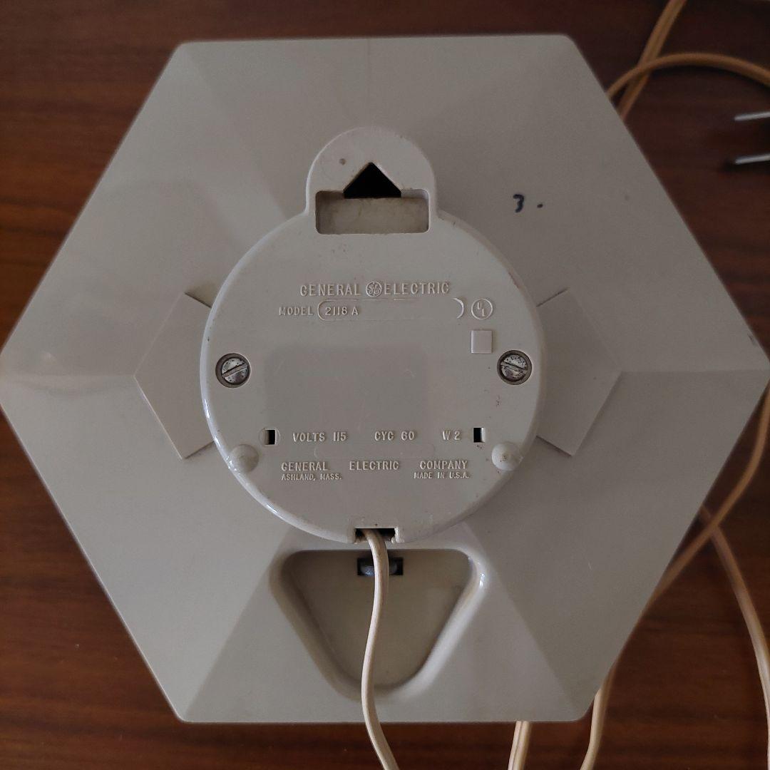 アメリカンヴィンテージ GE ゼネラルエレクトリック 壁掛け時計