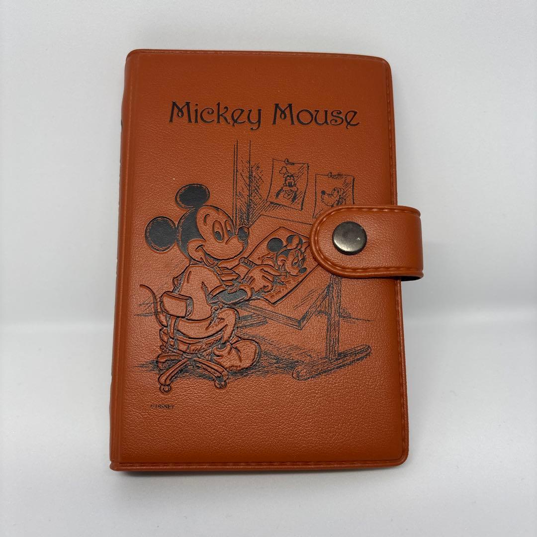 ミッキーマウス　手帳　メモ帳　ディズニー　Disney レア　レトロ