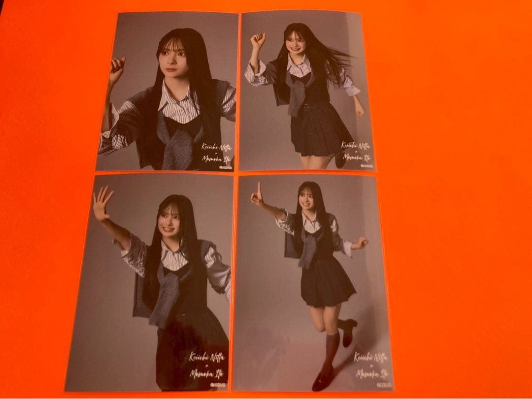 伊藤百花　AKB48 どうしても君が好きだ マリン ランダム生写真　4種コンプ