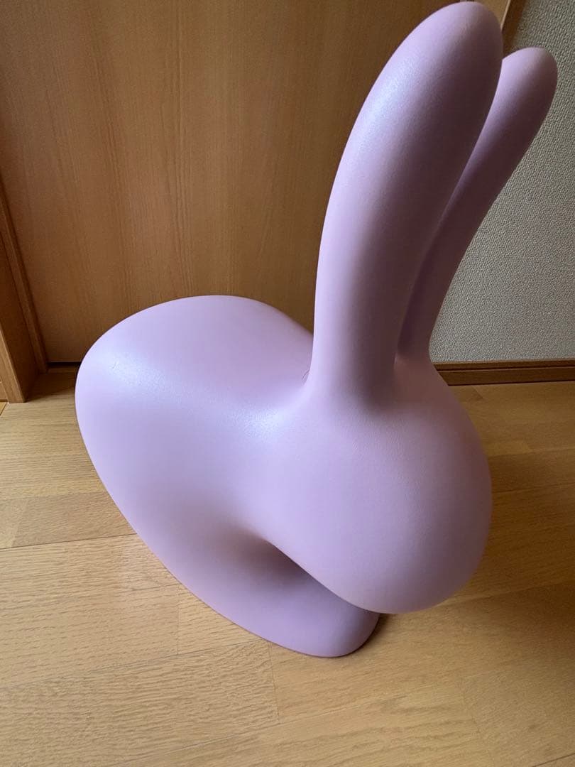 り*こ様 Francfranc フランフラン　Qeeboo ラビットチェア ピン
