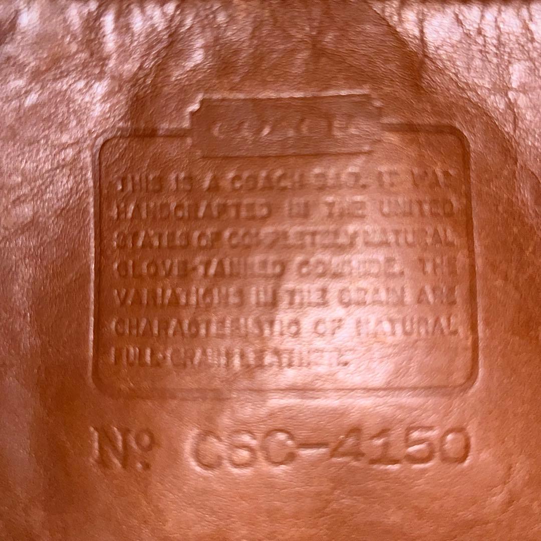 美品✨ COACH オールドコーチ ショルダーバッグ クロスボディ レザー