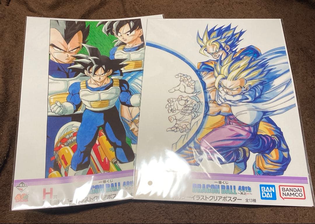 一番くじ 40th ドラゴンボール H賞 鳥山明 ポスター 全13種 コンプ