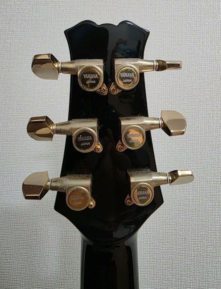 YAMAHA ヤマハ ギター SAS-Ⅱ セミアコ ブラック ハードケース付