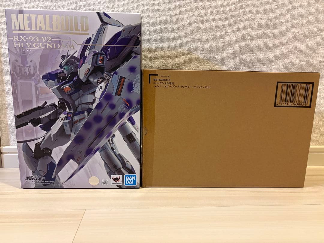 メタルビルド Hi-νガンダム+ハイパーメガバズーカランチャー オプションセット