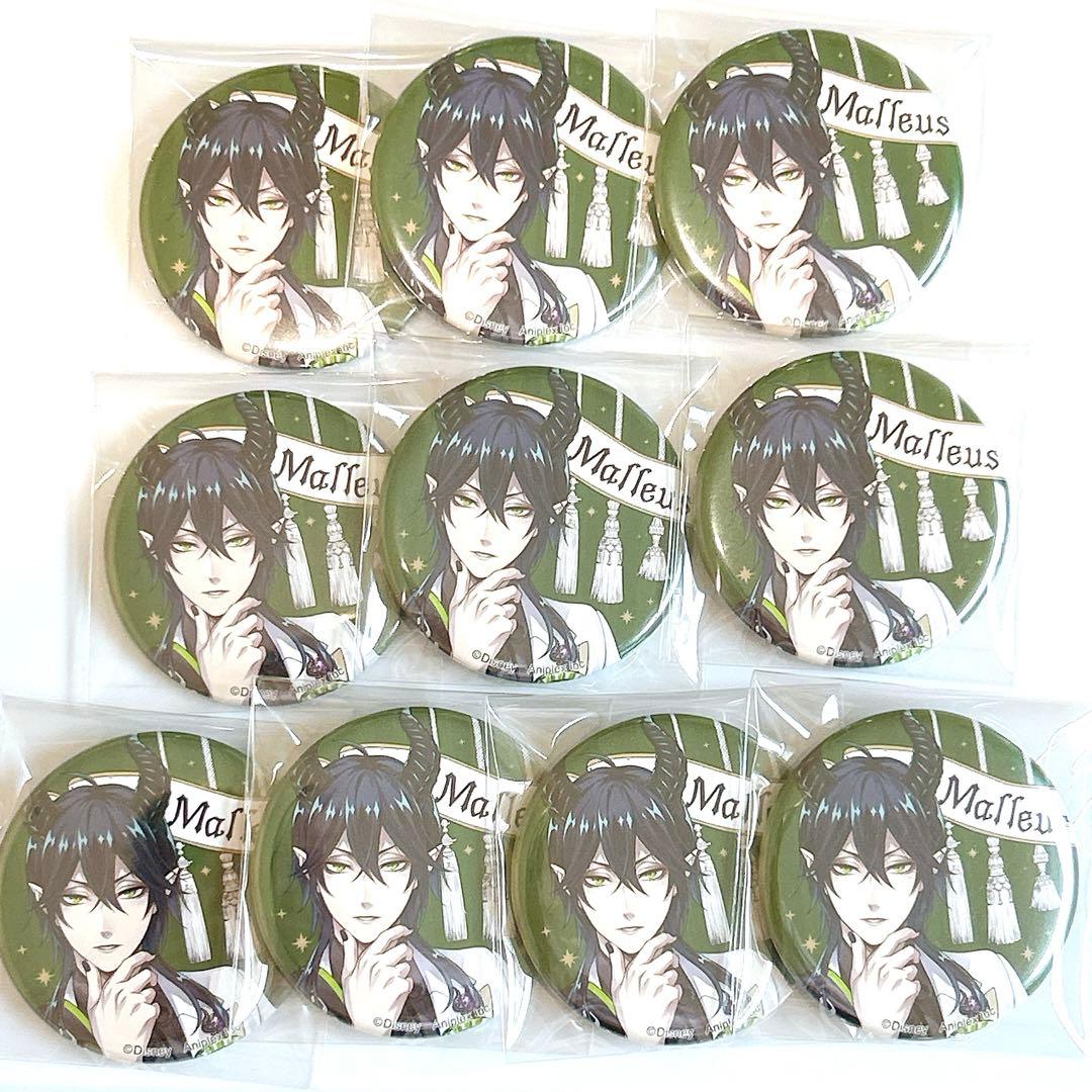 ツイステ　マレウス　おめかしバースデー　缶バッジ