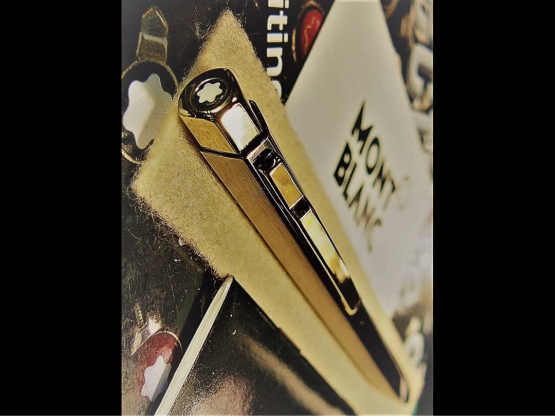 １本は欲しい総金張りのチタンボディ★稀少な価値ある逸品No20280★モンブラン