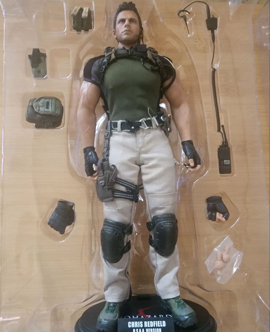 ホットトイズ　バイオハザード　クリス・レッドフィールドBSSAバージョン