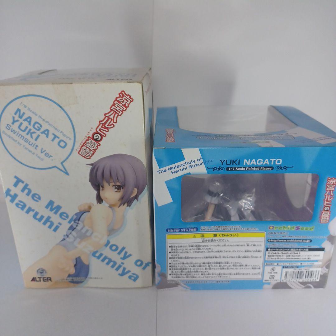 涼宮ハルヒの憂鬱 長門有希 フィギュア　オーキッド　ゴスロリ　アルター　水着
