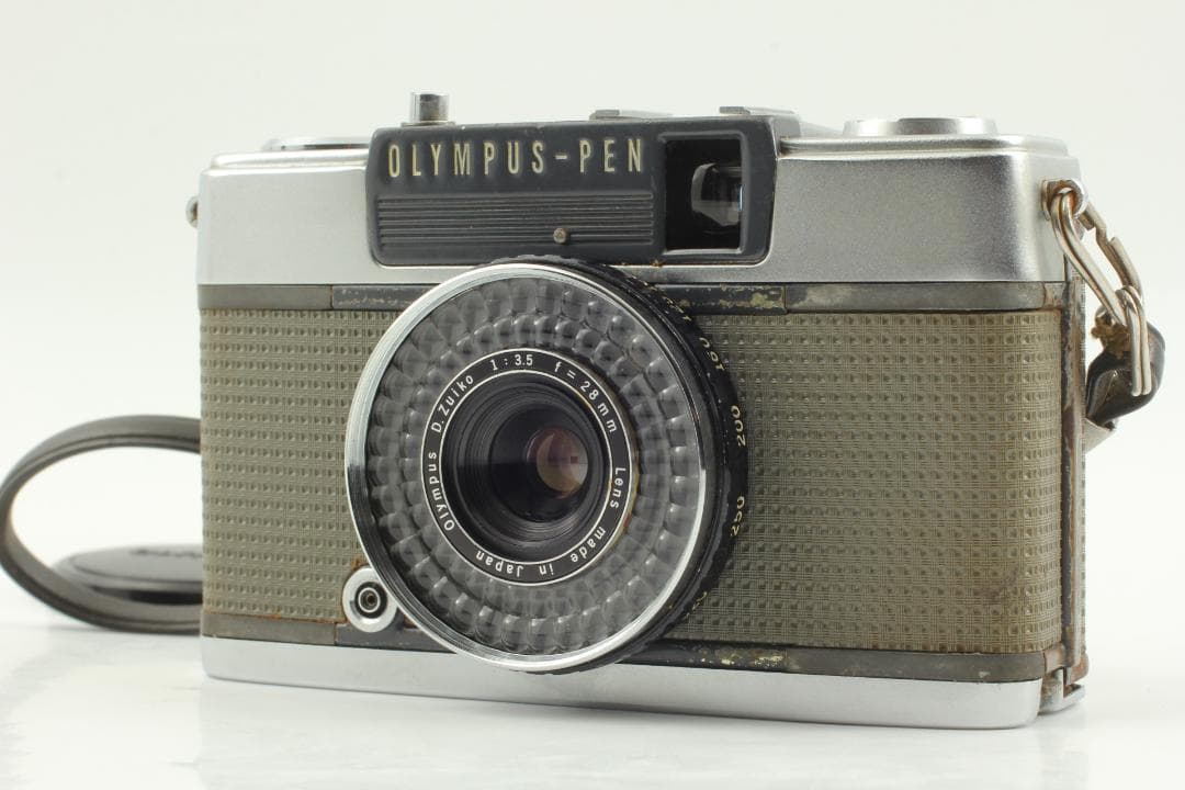 【露出精度チェック済】オリンパス ペン EE-2 28mm F3.5 c2790