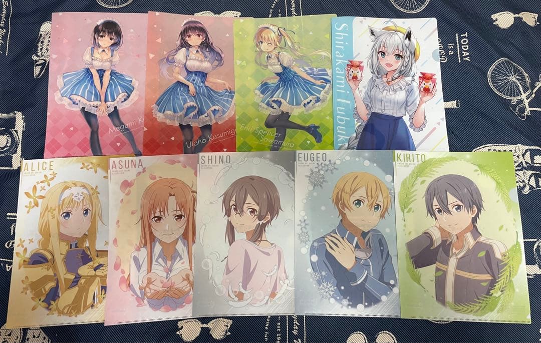 【バラ売り可】アニメクリアファイル・パンフレットまとめ売り!!1枚300円~