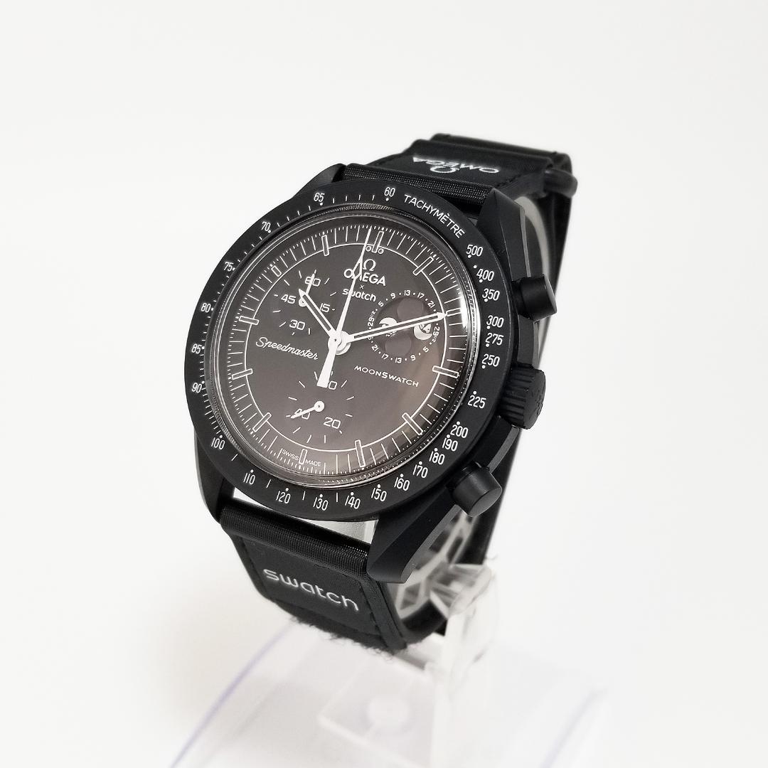 新品同様 スウォッチ × オメガ ミッショントゥザムーン SO33B700