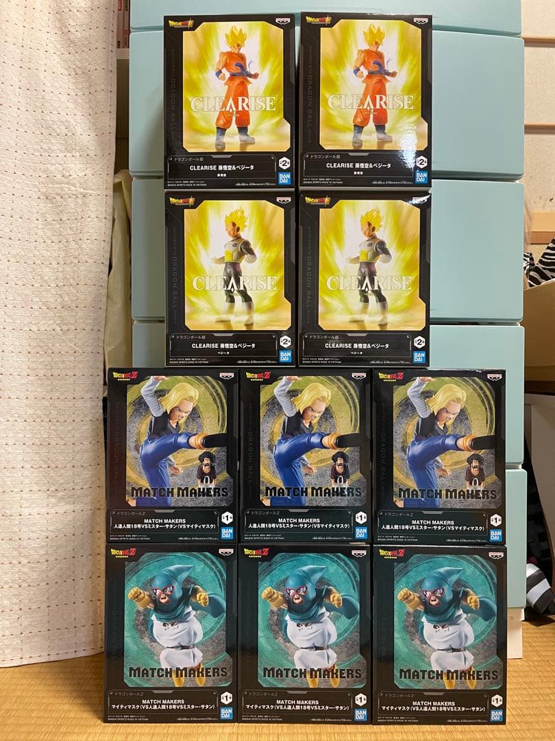 ドラゴンボール MATCH フィギュア　18号　マィティマスク　6個セット