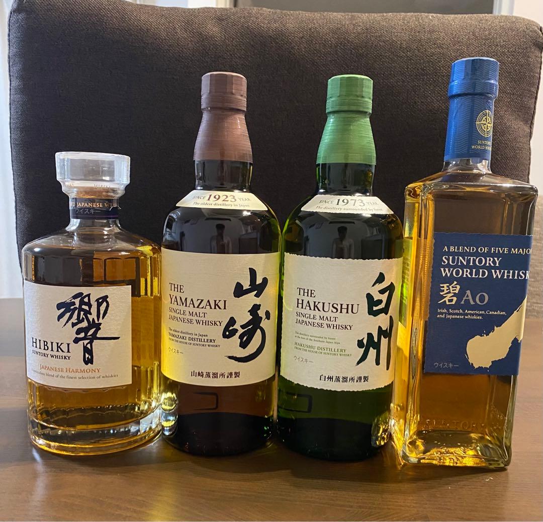 山崎・白州・響ＪＨ・碧　新品未開封　4本セット