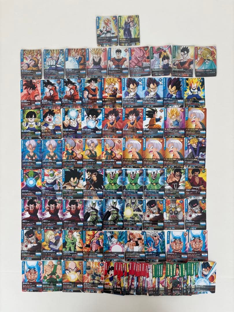 【美品】ドラゴンボール　DRAGONBALLデータカードダス　まとめ売り186枚