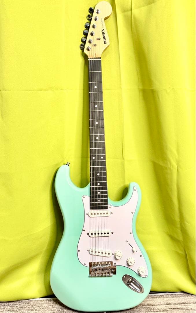 極美品！BUSKER'S BST-STD SBU エレキギター ストラト タイプ