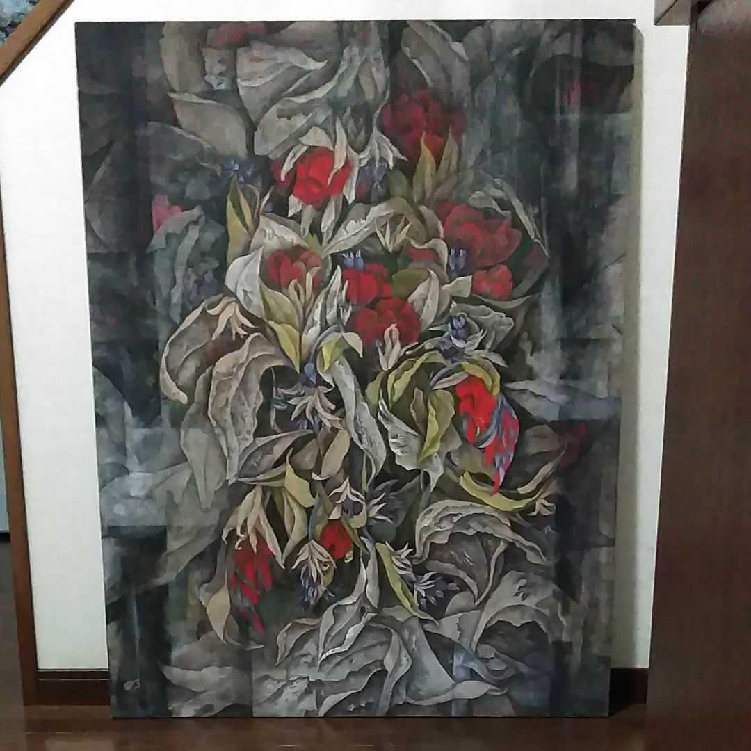 日本画(41)　番外編　カンナ