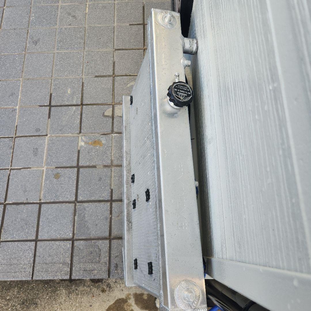 AE86 用　HPI EVOLVE アルミラジエーター 2ファン付き