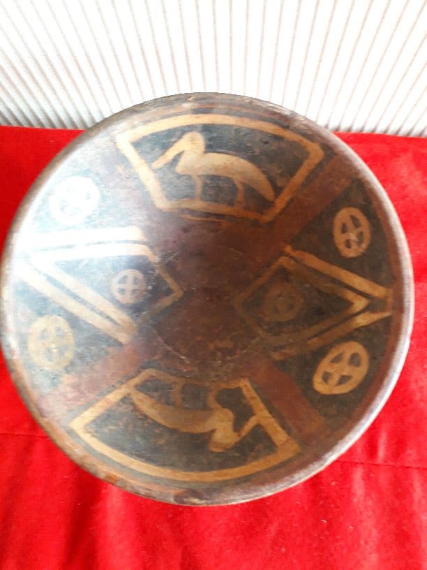 中南米アンティーク深鉢