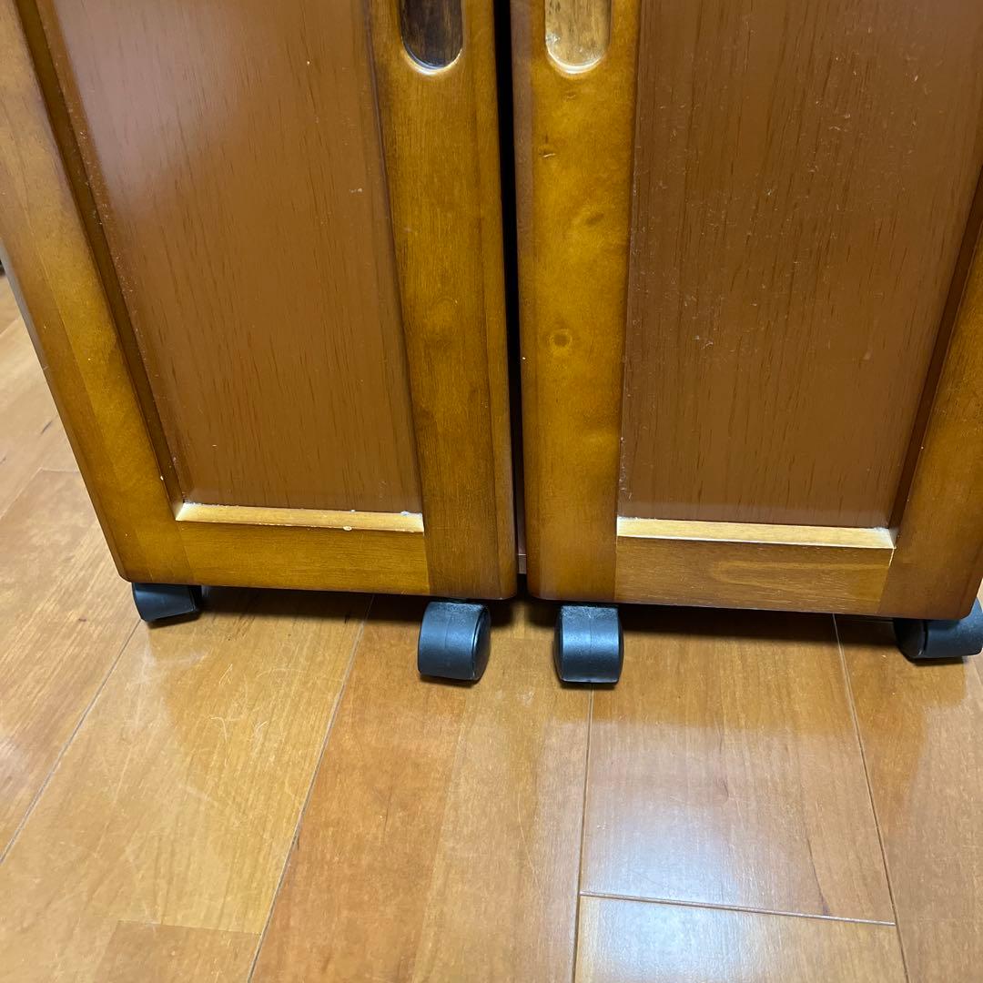 ノートパソコン収納付きプリンター、ファックス台